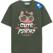 Kawaii Goth Cat T Shirt