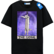 Long Cat T Shirt, Funny Tarot Meme Cat Tee