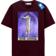 Long Cat T Shirt, Funny Tarot Meme Cat Tee
