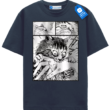 Manga Bite Cat T Shirt, Anime Cat Meme Tee