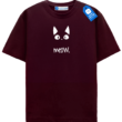 Meow Minimal T Shirt, Basic Cat Lover Tee