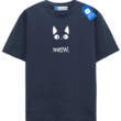 Meow Minimal T Shirt, Basic Cat Lover Tee