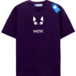 Meow Minimal T Shirt, Basic Cat Lover Tee