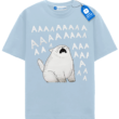 Meowing Cat T Shirt, Cute Cat Shirt