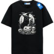 Midnight Witch Cat Halloween T Shirt