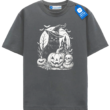 Midnight Witch Cat Halloween T Shirt