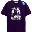 Midnight Witch Cat Halloween T Shirt