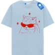 Minimal Cool Cat Sunglasses Shirt, Cat Lover Gift