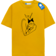 Minimalist Cat Cuddle T Shirt, Cat Lover Gift