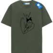 Minimalist Cat Cuddle T Shirt, Cat Lover Gift