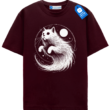 Moonlit Ghost Cat, Cat Lover T Shirt