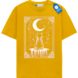 Moonwatcher Cat T Shirt, Witchy Black Cat Lover Tee