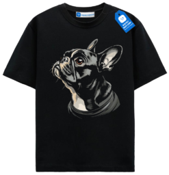 Noble Frenchie Painterly - French Bulldog T Shirt