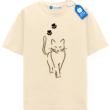 Paw Sitive Steps Minimalist Cat Shirt
