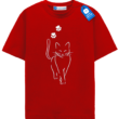Paw Sitive Steps Minimalist Cat Shirt