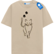 Paw Sitive Steps Minimalist Cat Shirt