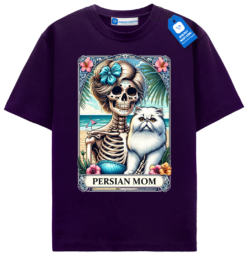 Persian Mom Tropical Goth Cat Tee