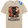 Retro Halloween T Shirt, Long Live Halloween Tee