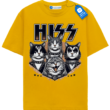 Rock Band Cats T Shirt, Funny Cat Rock Tee