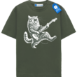 Rockstar Cat Playing Guitar, Funny Cat Owner T Shirt