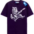 Rockstar Cat Playing Guitar, Funny Cat Owner T Shirt