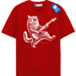 Rockstar Cat Playing Guitar, Funny Cat Owner T Shirt