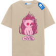 See You In Hell Cat T Shirt, Kawaii Goth Emo Cat Tee