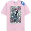 Skeleton Cat Mom T Shirt, Cat Lover Tee
