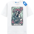 Skeleton Cat Mom T Shirt, Cat Lover Tee