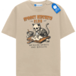 Spooky Skeleton Cat Shirt, Halloween Baking Tee