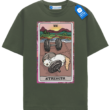 Strength Tarot Cat T Shirt, Funny Gym Cat Lover Tee