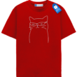 Sunglass Cat Minimal Tee