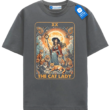 Tarot Card The Cat Lady, Halloween Woman T Shirt