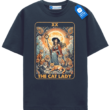 Tarot Card The Cat Lady, Halloween Woman T Shirt