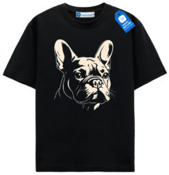 French Bulldog Minimalist Shirt, Dog Lover Gift