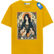 The Cat Lady Tarot T Shirt, Vintage Aesthetic Cat Lover Gift