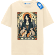 The Cat Lady Tarot T Shirt, Vintage Aesthetic Cat Lover Gift