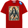 The Cat Lady Tarot T Shirt, Vintage Aesthetic Cat Lover Gift