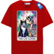 The Cat Lover T Shirt, Skeleton And Cat Tee