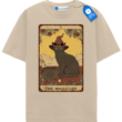 The Magician Tarot Cat T Shirt, Witchy Black Cat Lover Tee The Magician Tarot Cat T Shirt, Witchy Black Cat Lover Tee