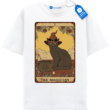 The Magician Tarot Cat T Shirt, Witchy Black Cat Lover Tee The Magician Tarot Cat T Shirt, Witchy Black Cat Lover Tee