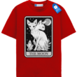 The Moon Tarot Cat T Shirt, Mystic Sphynx Cat Lover Tee