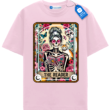 The Reader Skeleton Tarot Cat Tee