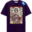 The Reader Skeleton Tarot Cat Tee