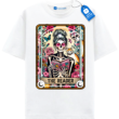The Reader Skeleton Tarot Cat Tee