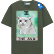 The Sad Cat T Shirt, Funny Tarot Meme Cat Tee