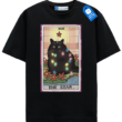 The Star Tarot Cat T Shirt, Black Cat Lover Tee