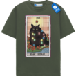 The Star Tarot Cat T Shirt, Black Cat Lover Tee