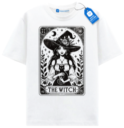 The Witch Cat Tee, Halloween Shirt
