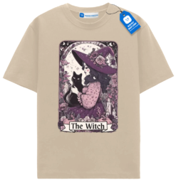 The Witch Tarot Card Shirt, Cat Lover Tee
